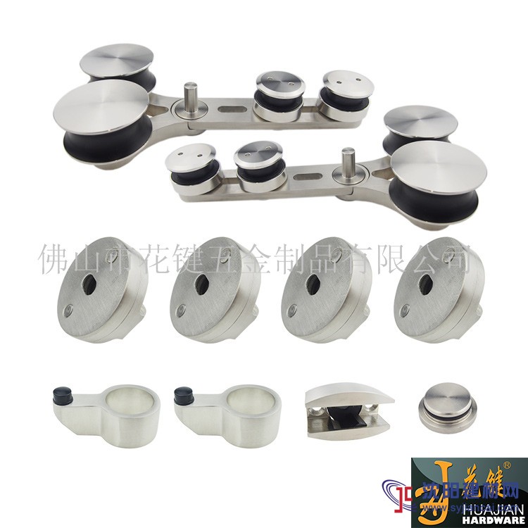 帶防脫軸帶緩沖移門吊輪01A-C對(duì)墻