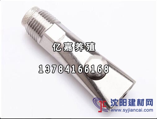 億嘉養殖設備供應飲水器豬用不銹鋼飲水器