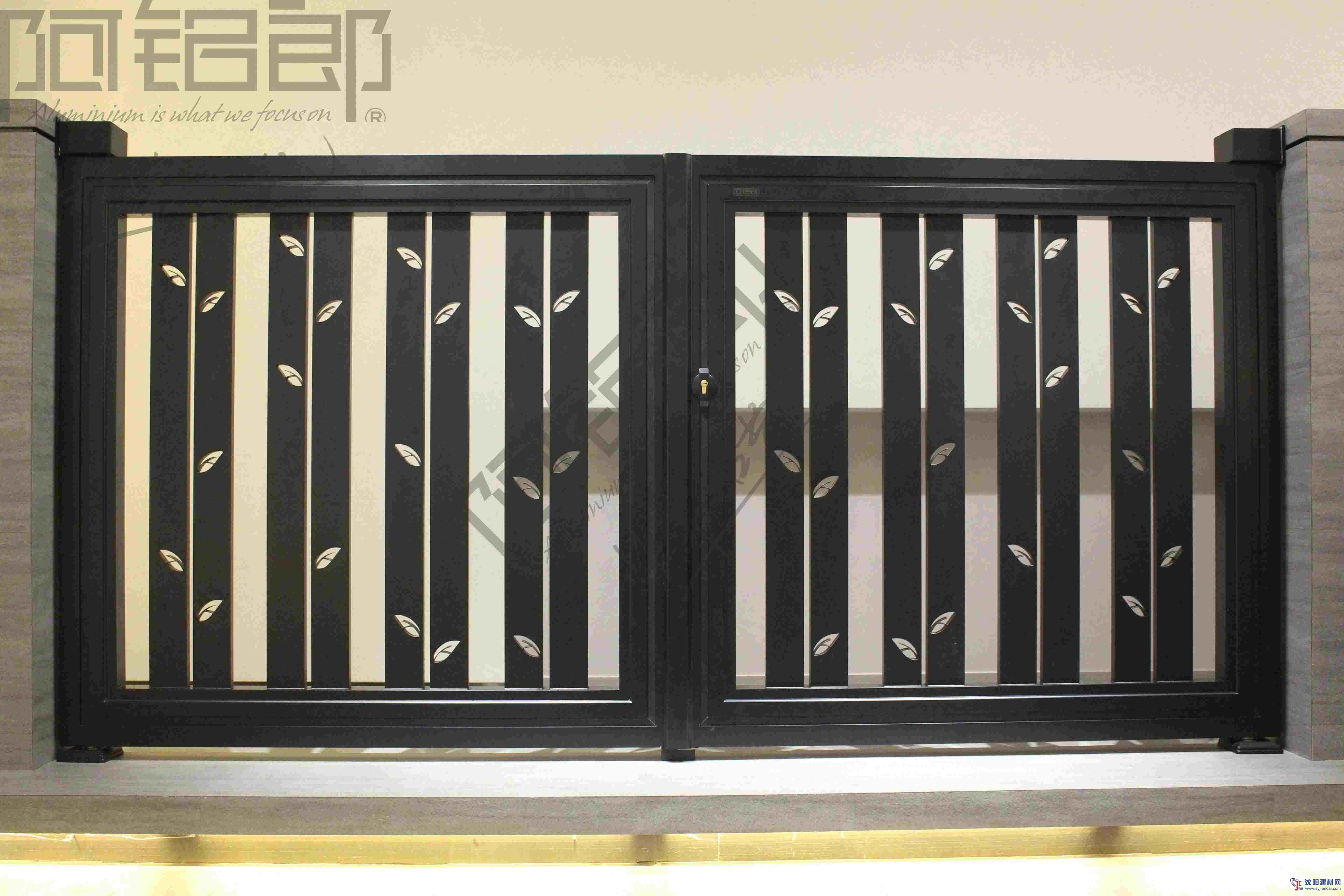 阿鋁郎 高端鋁藝 別墅大門欄桿-生機系列