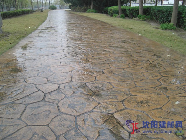 沈陽(yáng)壓花地坪材料
