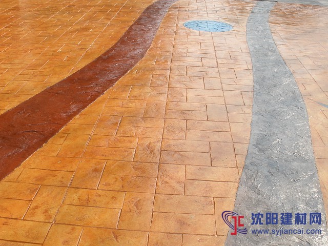 遼陽(yáng)水泥壓花路面材料