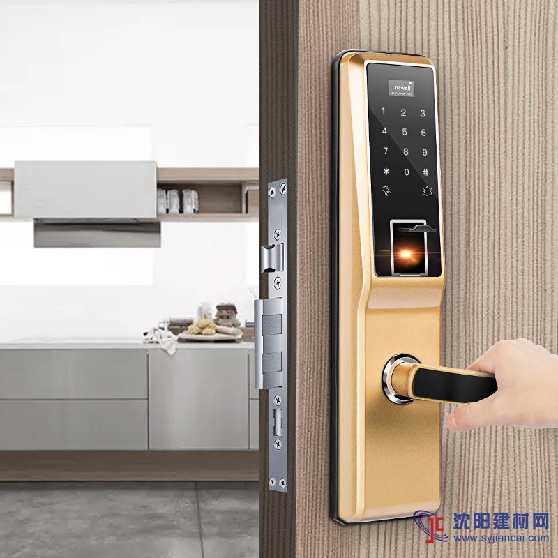 諾克威A61智能指紋鎖，電子密碼鎖。