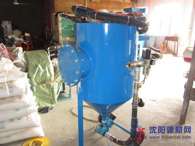 湛江噴砂機 氣控式移動噴砂機 開放式打砂機 簡單實用
