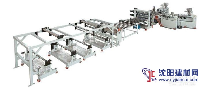 	 蘇州金緯PP聚丙烯石粉環(huán)保片材生產(chǎn)線