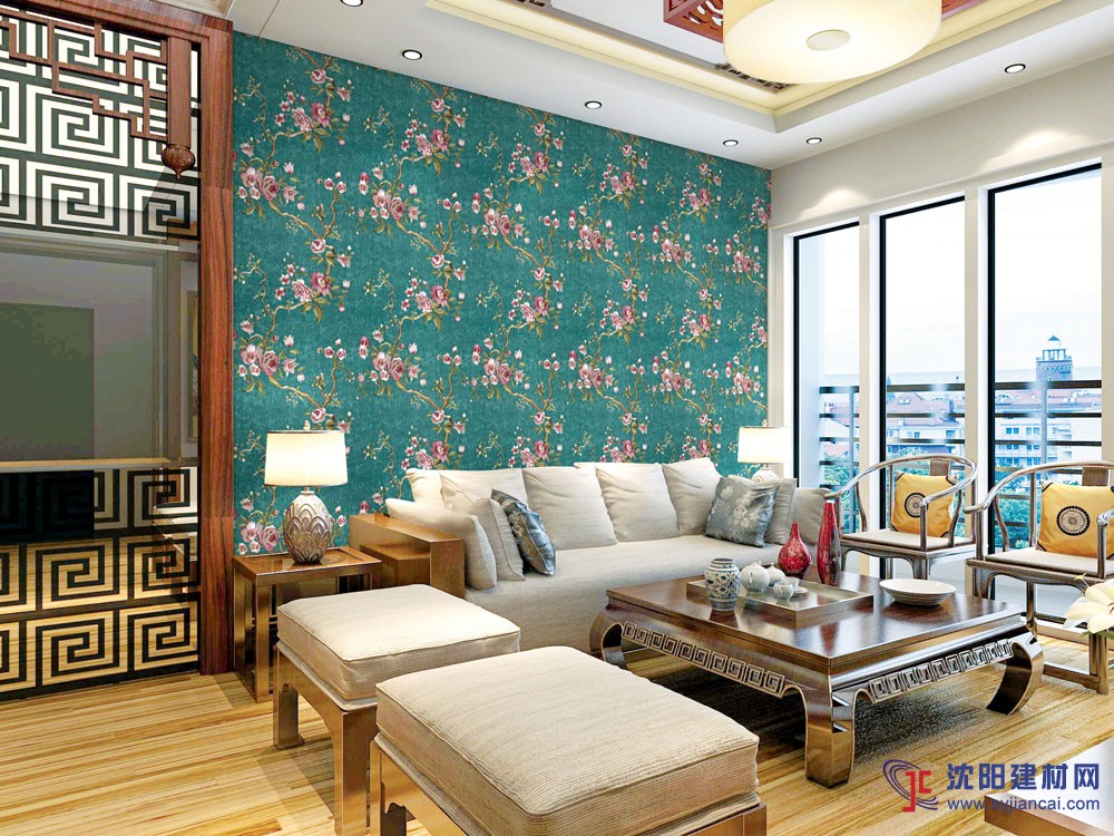 廠家供應高端刺繡墻布