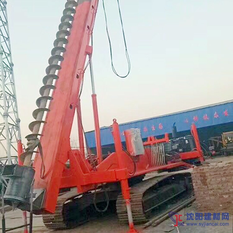 履帶螺旋打樁機光伏打樁機現貨