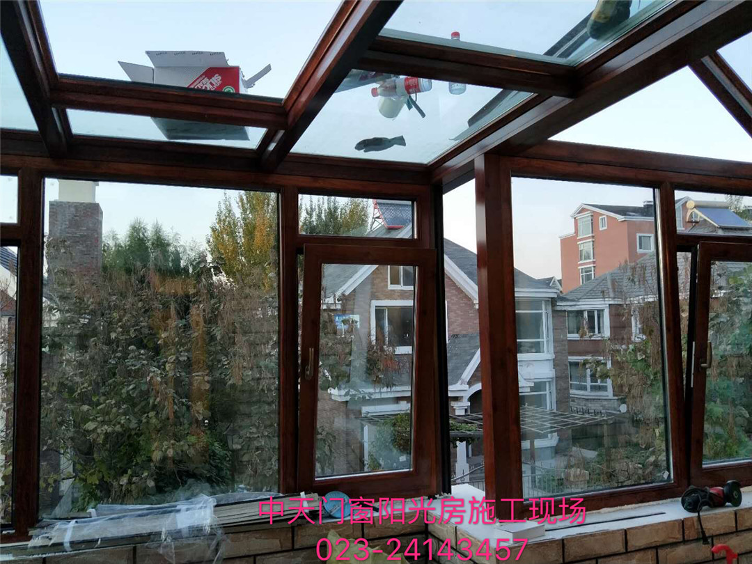 丹東中天門窗z美陽光房花房定制陽光房