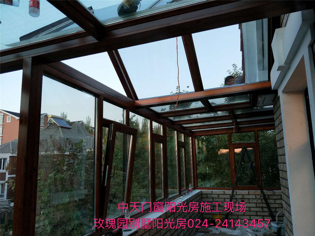 丹東中天門窗陽光房安裝制作廠家