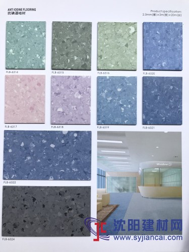 多色抗菌膠地板_工業抗壓膠地板廠家直銷