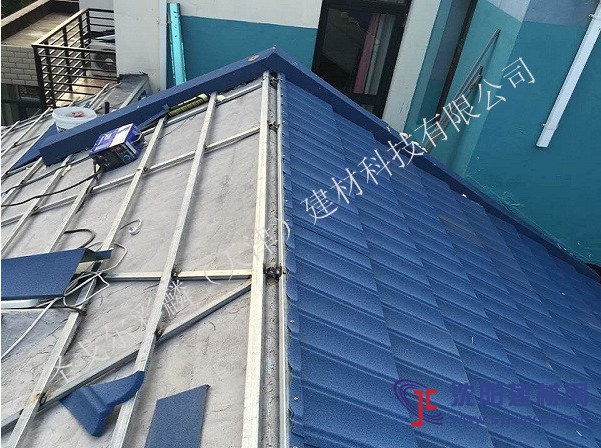 湖南彩石金屬瓦屋面瓦