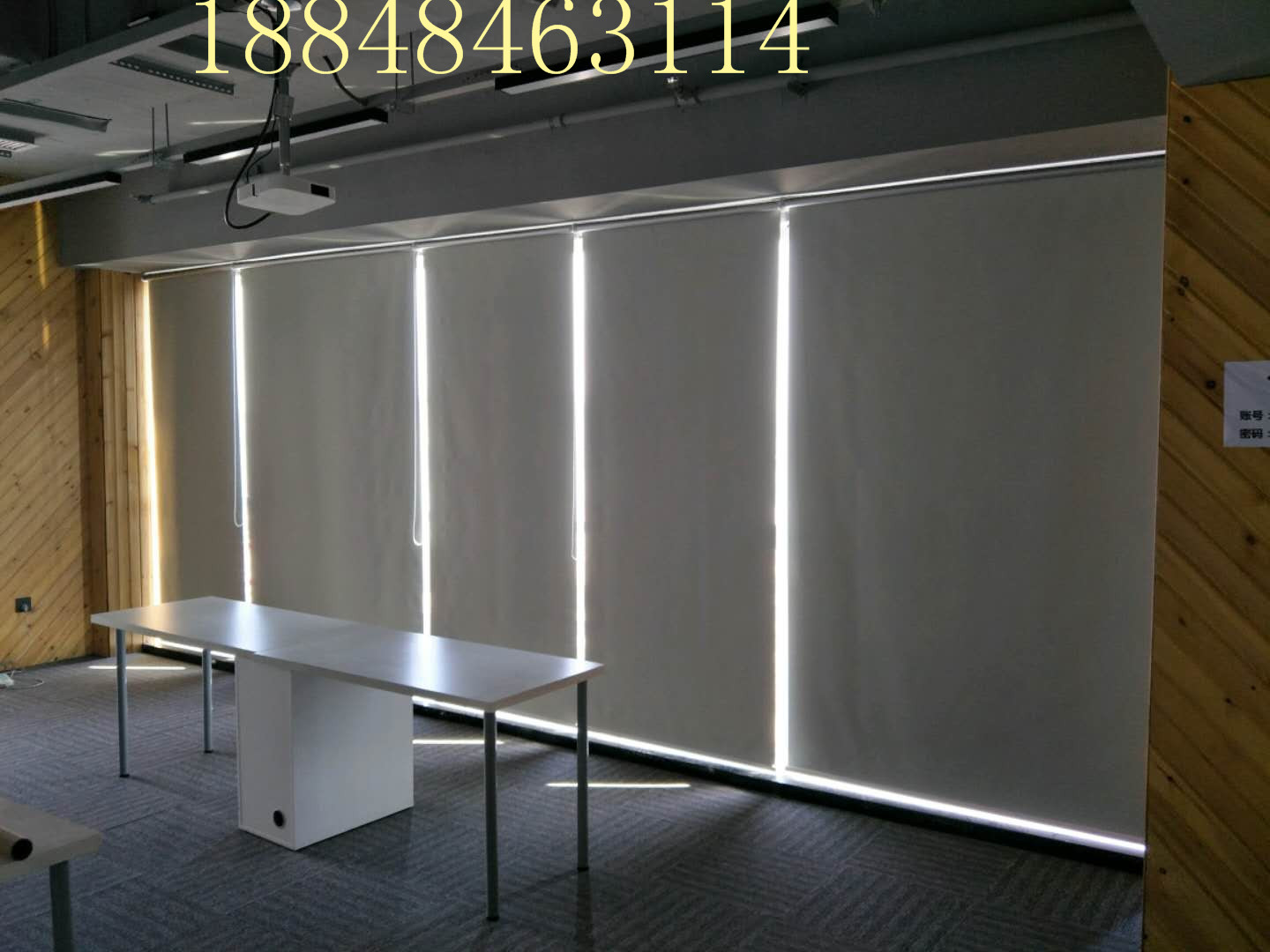 陽光面料卷簾案例1