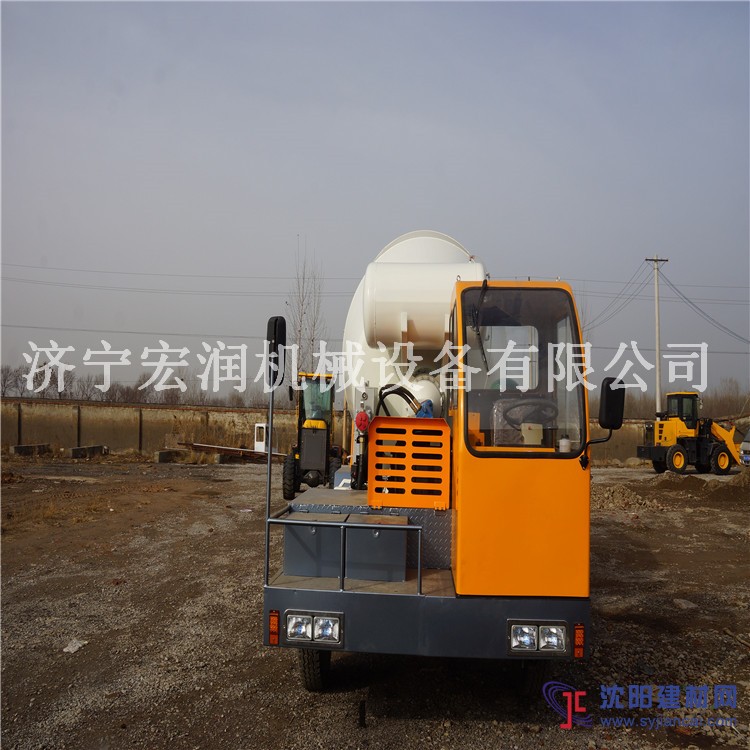 混凝土攪拌車 4方自上料混凝土攪拌運輸車