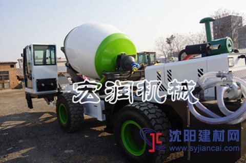 小型混凝土攪拌車1.6方小型攪拌車