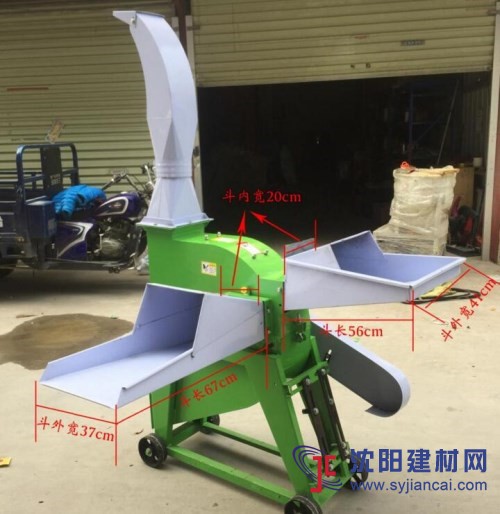 農作物秸稈鍘草粉碎機 三相電青貯碎草機