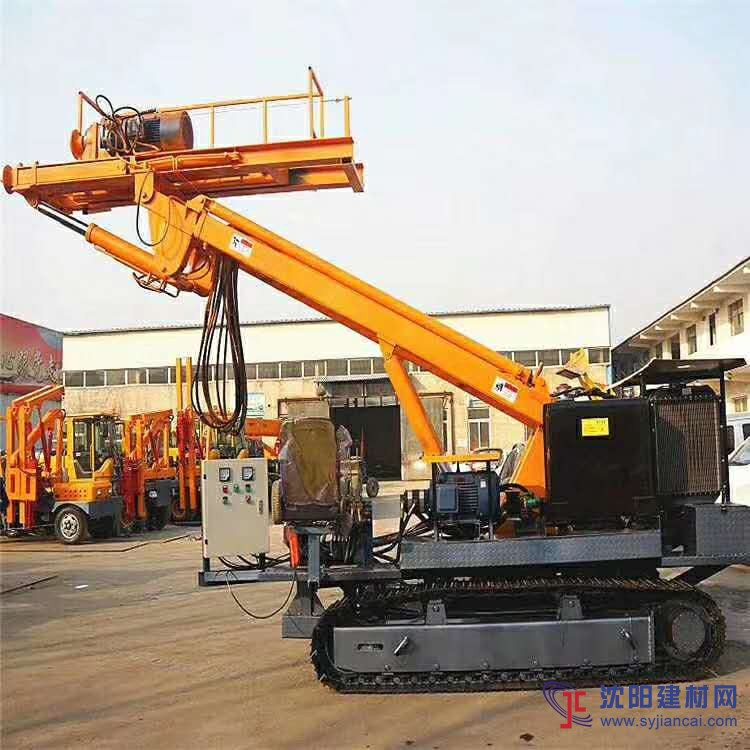 基坑護欄生產廠家  供應防撞護欄立柱打樁機