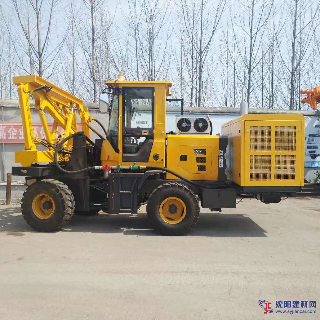 匯博牌高速公路波形護(hù)欄打樁機(jī)