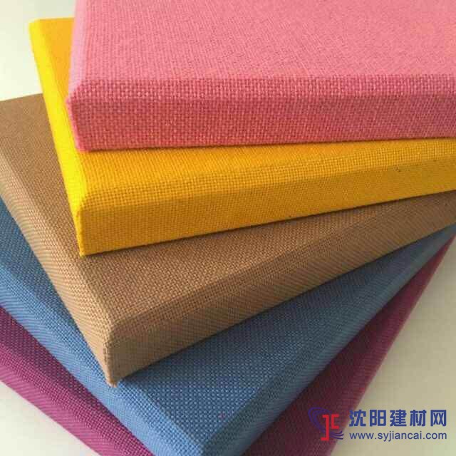 影院隔音板 布藝吸音板 B1級阻燃軟包玻璃纖維吸音板