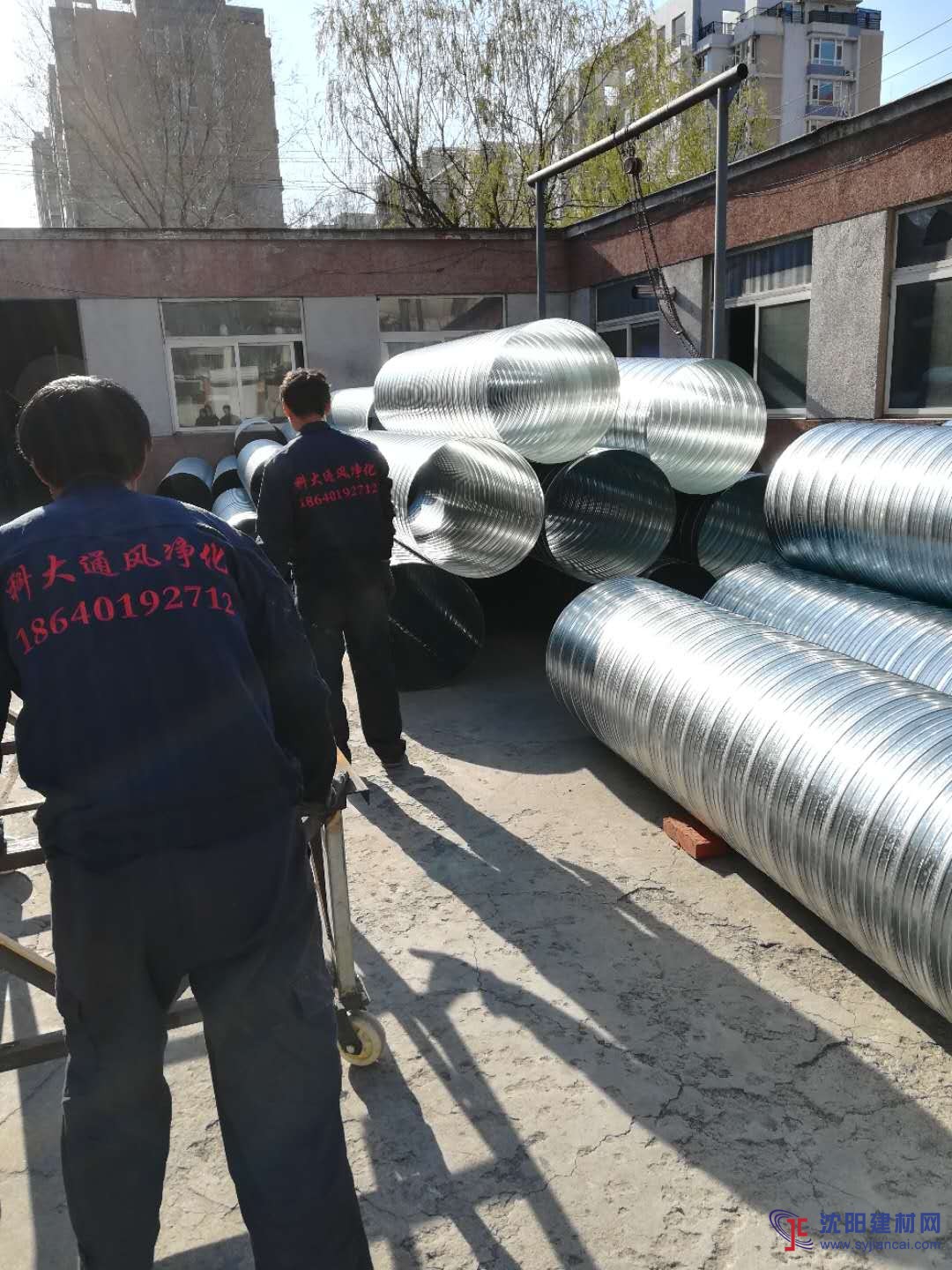 沈陽沈北渾南遼中廠房通風除塵排煙風管加工安裝