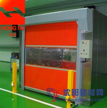 鄭州工業基布快速門 防塵高效抗風快速門