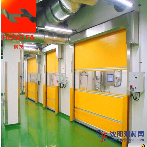 駐馬店鴻發(fā)室內通道軟簾門PVC快速門