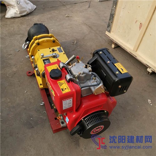 廠家直銷5T電動快中快機動絞磨 柴油絞磨牽引機