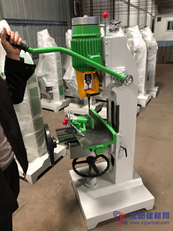 立式單軸榫槽機MZ1610方眼機 打孔機