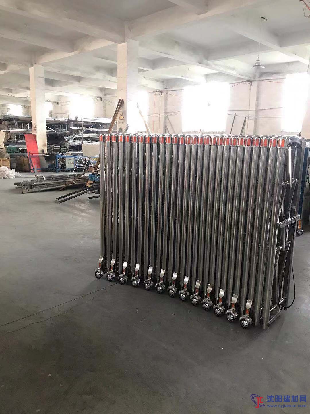 安徽伸縮門，不銹鋼伸縮門，電動伸縮門