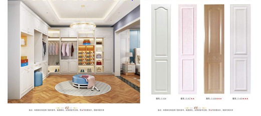 沈陽衣柜吸塑門板 ，沈陽衣柜門，沈陽全屋定制門板