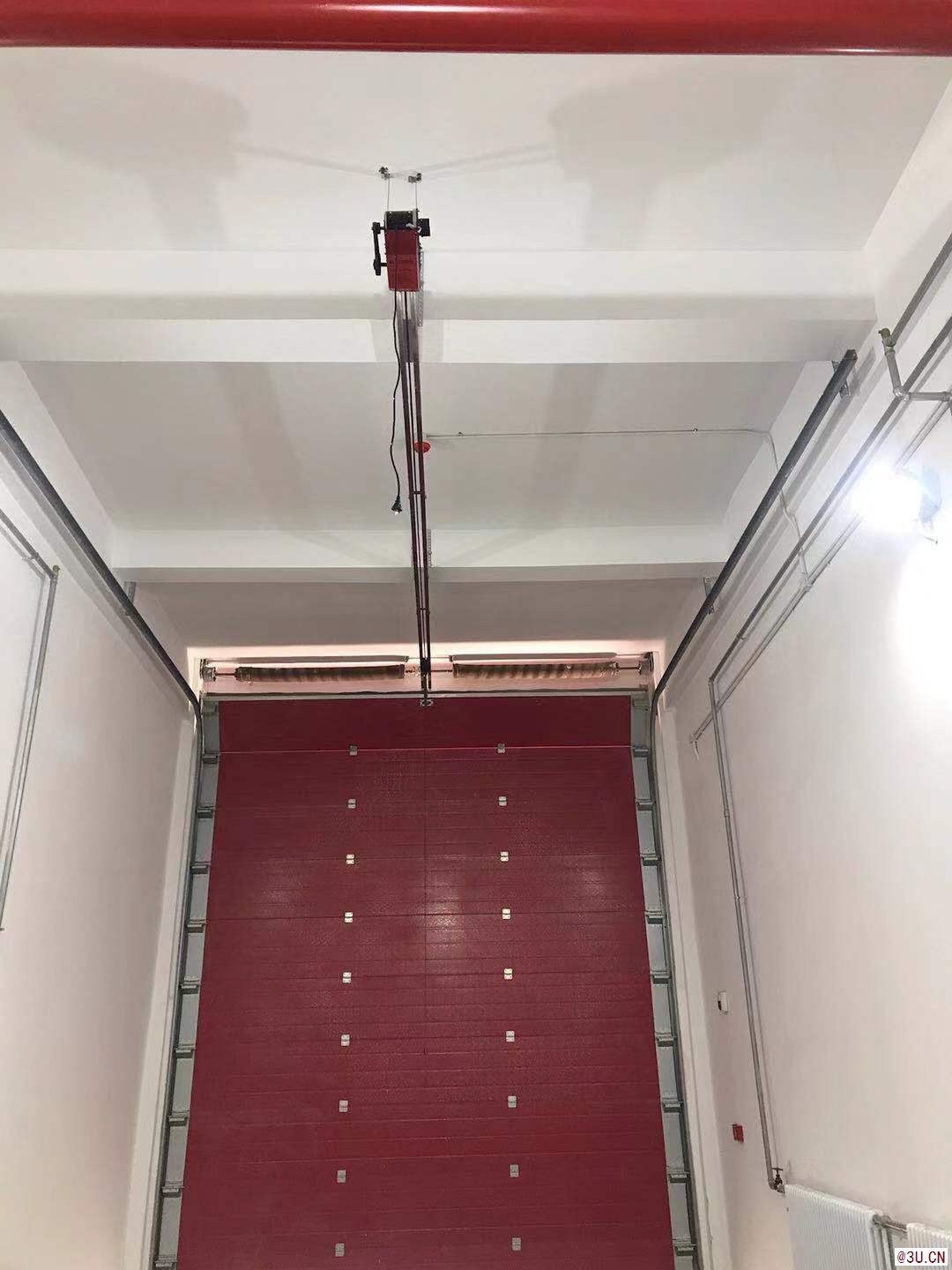 消防車庫門，電動提升門，翻板提升門定做