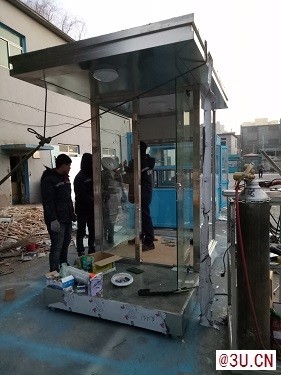 長春售樓處形象崗亭,吉林門衛小區吸煙亭,環保廁所廠