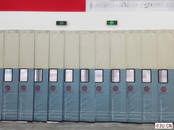 遼寧沈陽市中學棉門簾廠家安裝