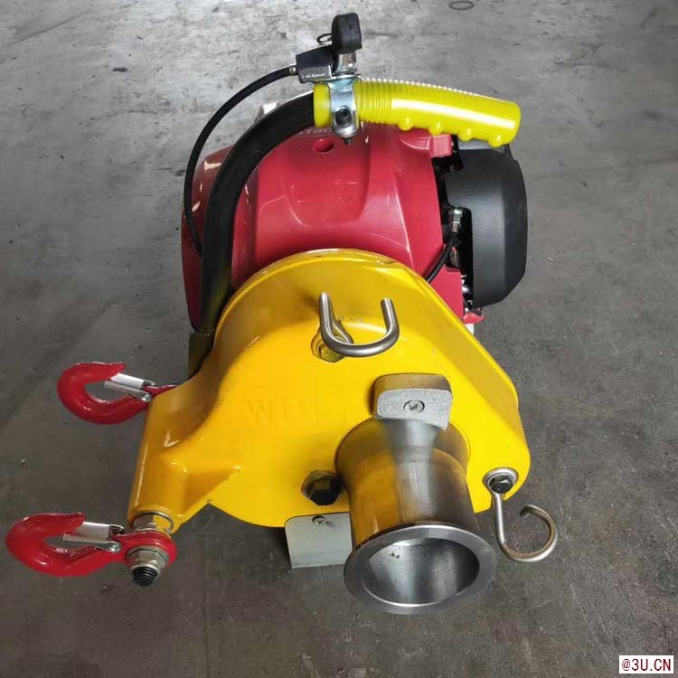 便攜式進口本田汽油絞磨機1噸小型汽油絞磨 3噸大功