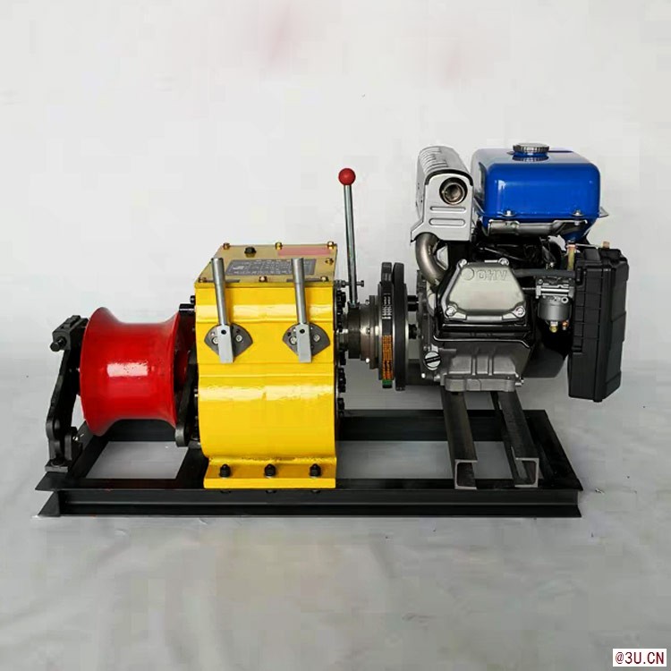 寧德市八噸汽油絞磨機 8噸大功率機動絞磨價格