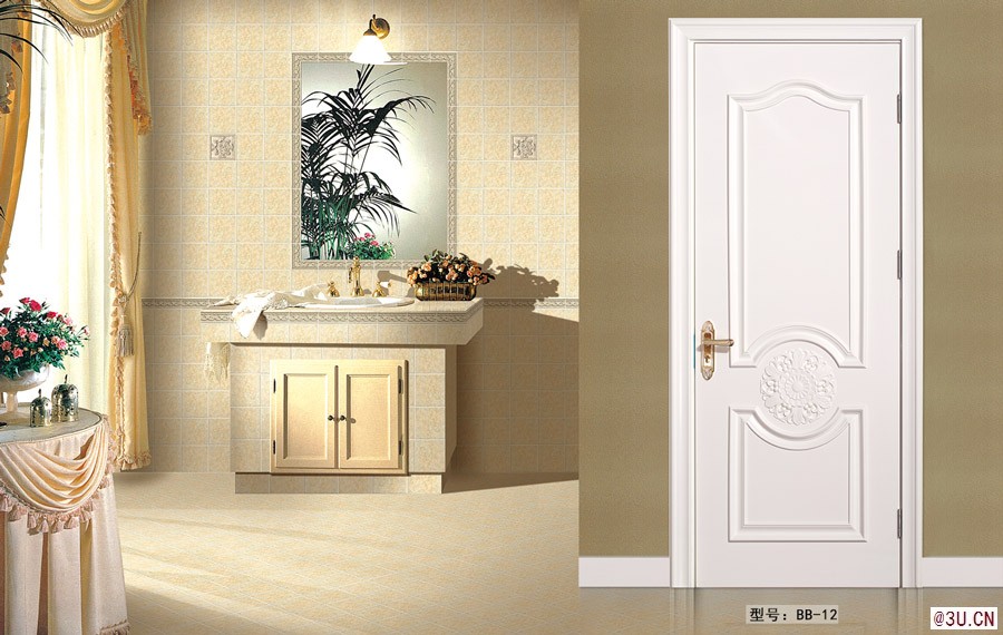 綠色健康的木門，盼盼來打造