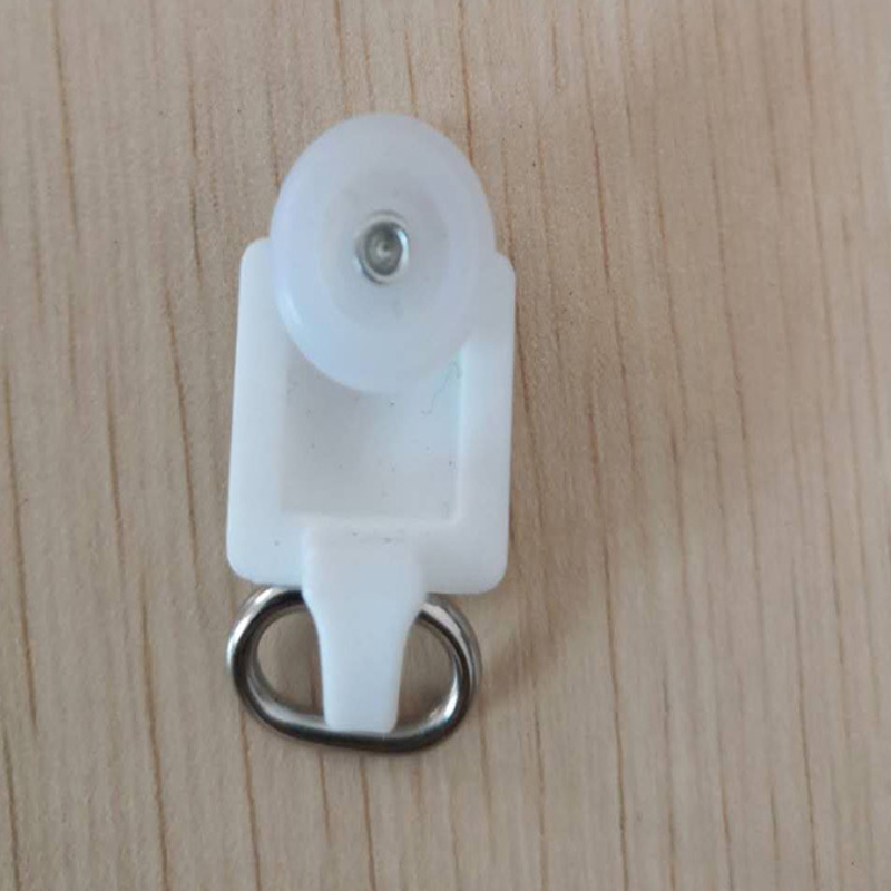 廠家直供窗簾掛鉤窗簾軌道滑輪