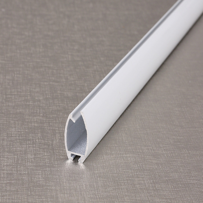 廠家直銷高白光色烤漆加厚重型遮陽(yáng)簾下梁