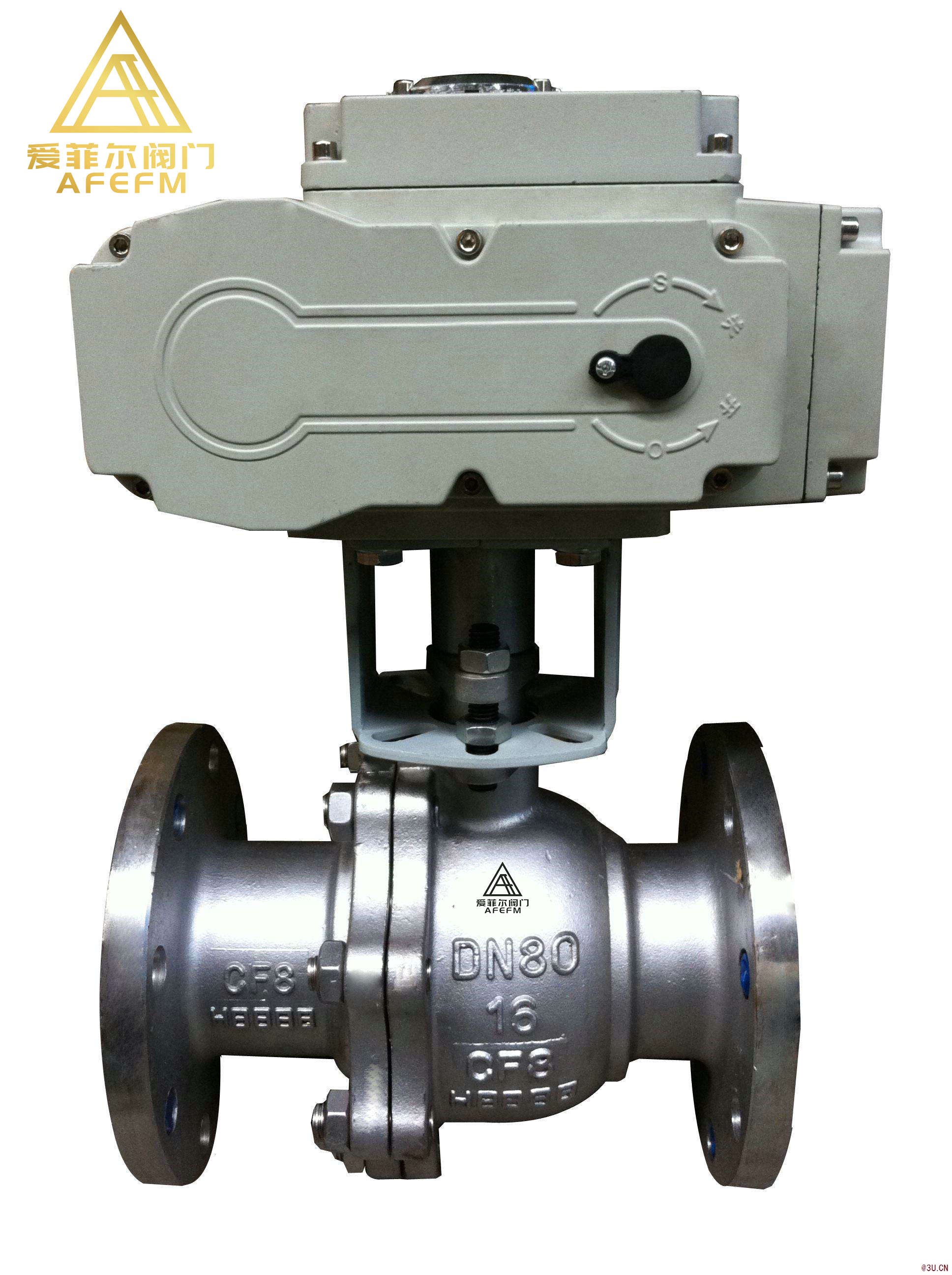 不銹鋼精小型電動球閥 Q941F-16P CF8