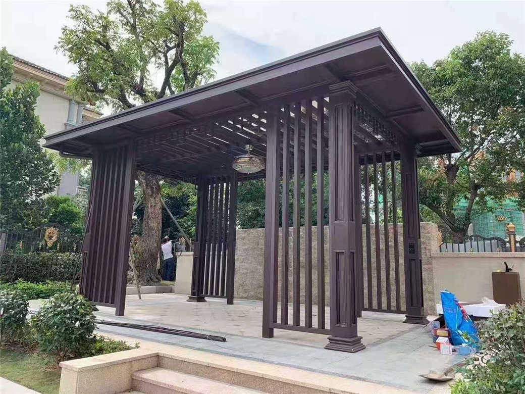 小區全鋁涼亭廠家，休閑涼亭廠家