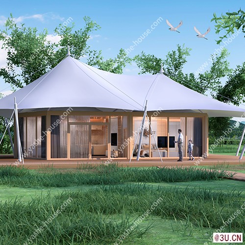 野奢·尚系列雙連頂野奢酒店帳篷