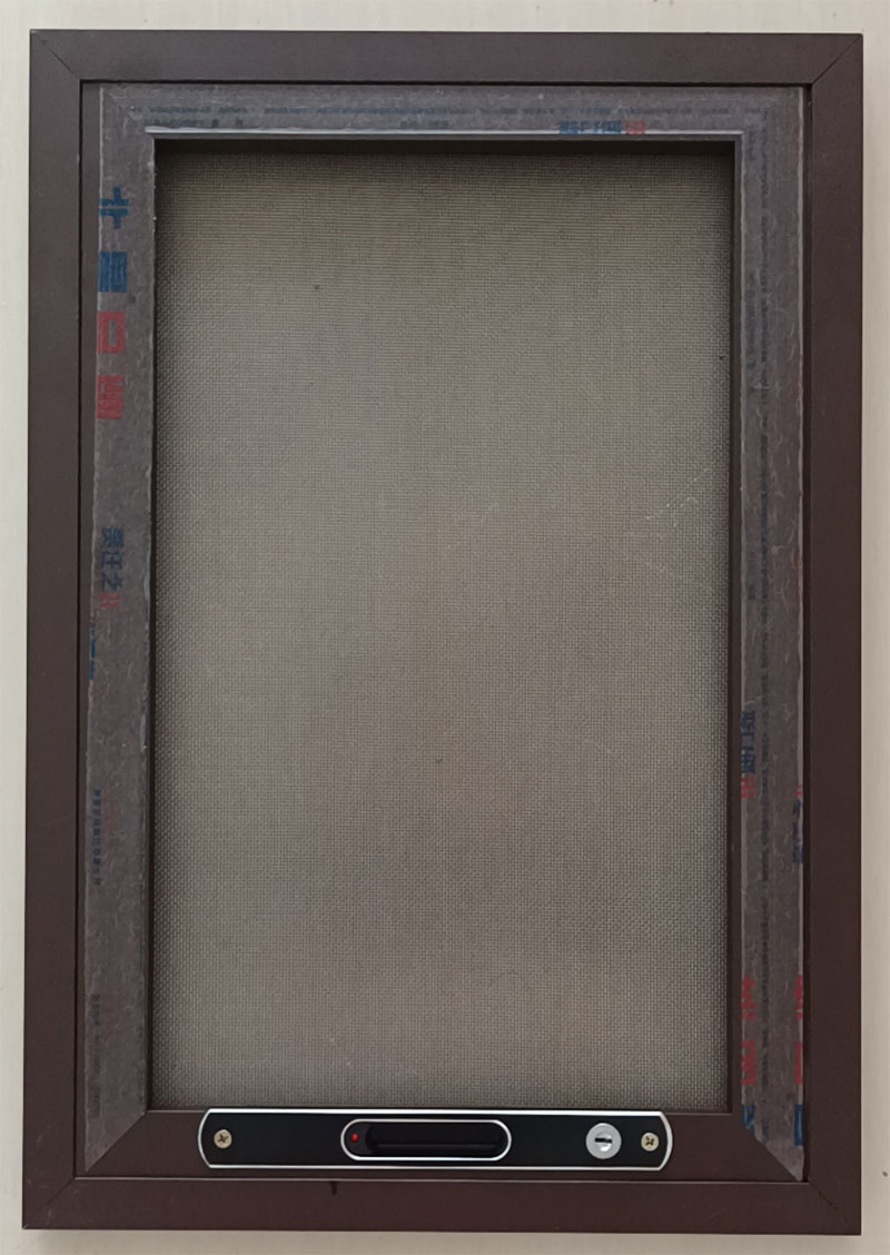 三優金剛網防盜紗窗托田框30高透網款